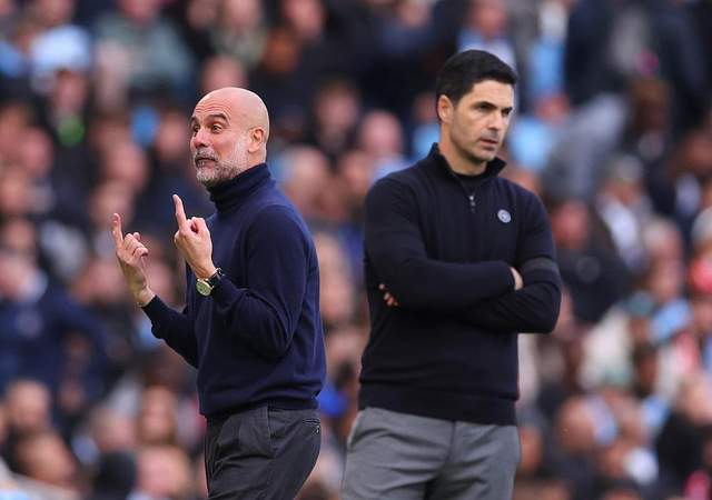 曼城逆转阿森纳，瓜帅心理战助蓝月夺回联赛榜